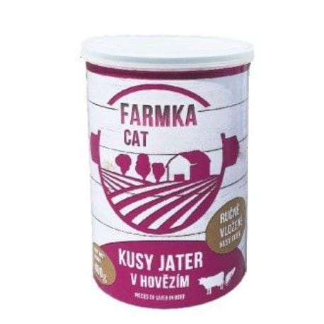 Sokol Falco FARMKA CAT kusy jater v hovězím 400g