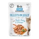 Brit Care Cat Fillets in Jelly with Turkey & Shrimps 85g