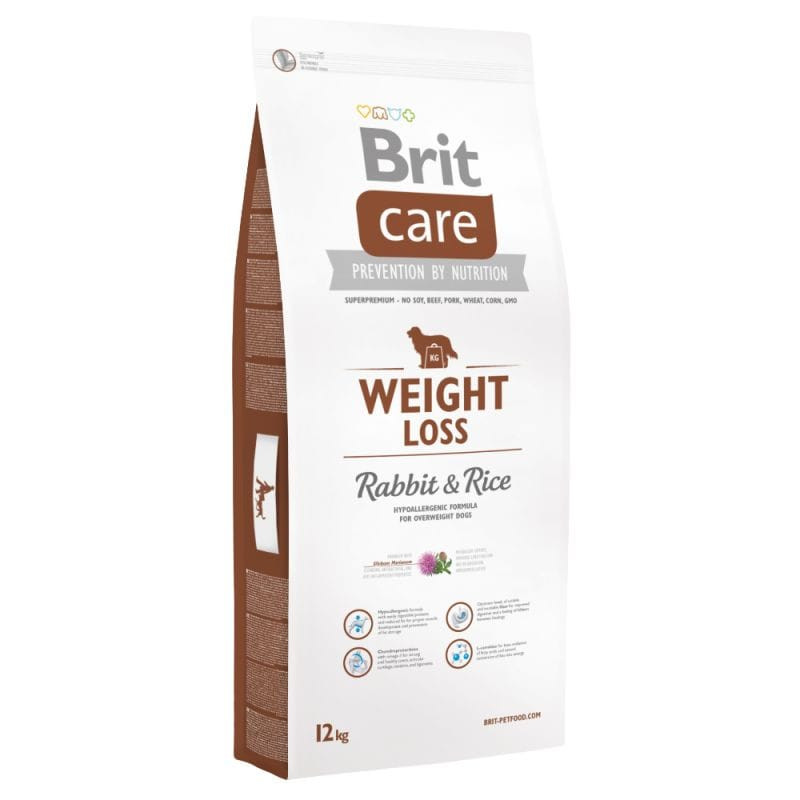 Brit Care Dog Weight Loss Rabbit & Rice 12kg