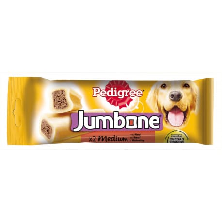 Pedigree Pochoutka Jumbone hovězí medium 180g