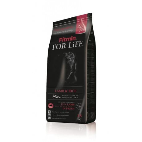 Fitmin pes  FOR LiFE Life Lamb & Rice 15kg