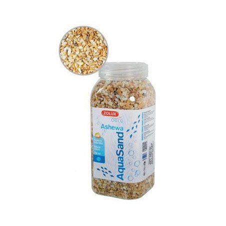 Písek akvarijní ASHEWA žlutý 750ml Zolux