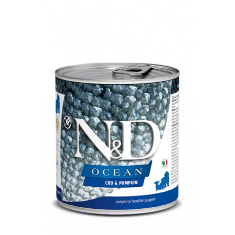 N&D DOG OCEAN Puppy Codfish & Pumpkin 285g