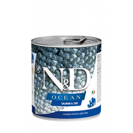 N&D DOG OCEAN Adult Salmon & Codfish 285g