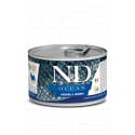 N & D DOG OCEAN Adult Herring & Shrimps Mini 140g