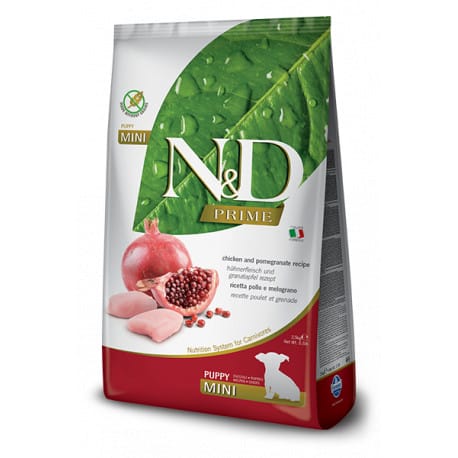 N&D PRIME DOG Puppy Mini Chicken & Pomegranate 800g