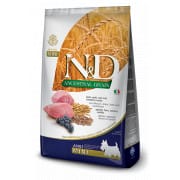 N & D LG DOG Adult Mini Lamb & Blueberry 7kg