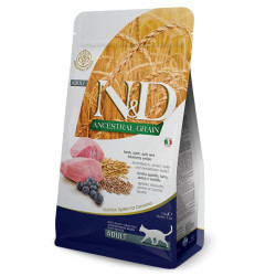 N&D Low Grain CAT Adult Lamb & Blueberry 10kg