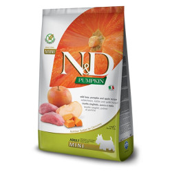 N&D GF Pumpkin DOG Adult Mini Boar & Apple 7kg