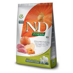 N&D GF Pumpkin DOG Adult M/L Boar & Apple 12kg