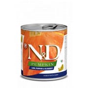 N & D DOG PUMPKIN Puppy Lamb & Blueberry 285g