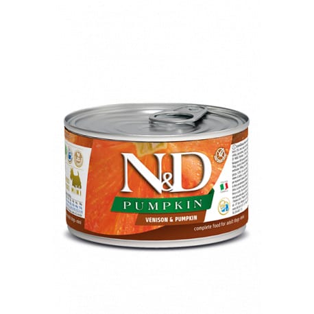 N&D DOG PUMPKIN Adult Venison & Pumpkin Mini 140g