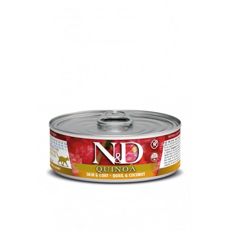 N&D CAT QUINOA Quail & Coconut 80g