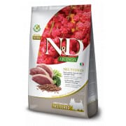 N&D Quinoa DOG Neutered Duck&Broccoli&Asp. Mini 7kg