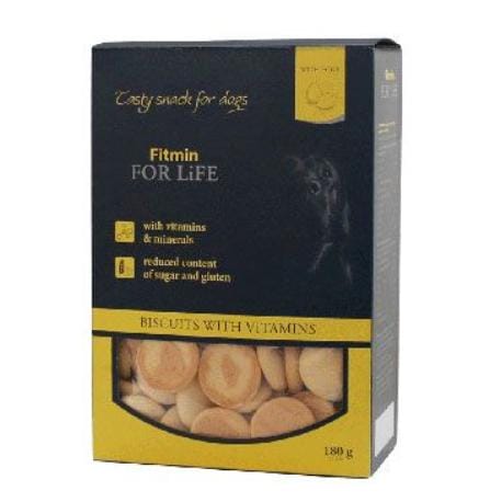 Piškoty FITMIN FOR LIFE pro psy 180g