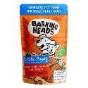 BARKING HEADS Litt.Paws Lickin' Chick+Tur vrecko150g