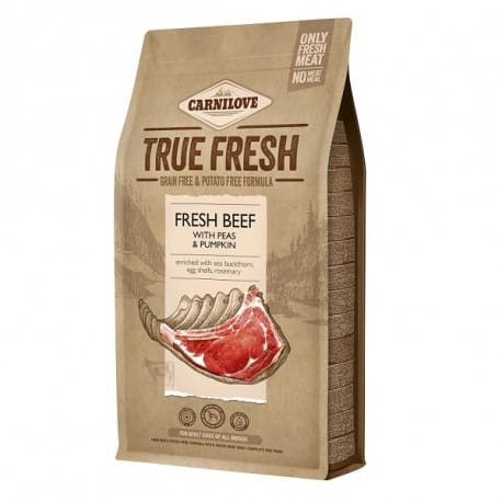 Carnilove dog True Fresh Beef Adult 4 Kg