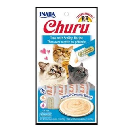 Churu Cat Tuna with Scallop 4x14g