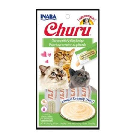 Churu Cat Chicken with Scallop 4x14g
