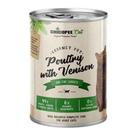 Chicopee Cat konz. Gourmet Pot Poultry+Venison 400g