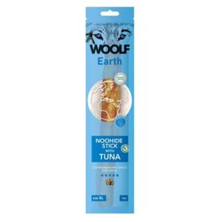 Woolf pochoutka Earth NOOHIDE XL Stick with Tuna 85g