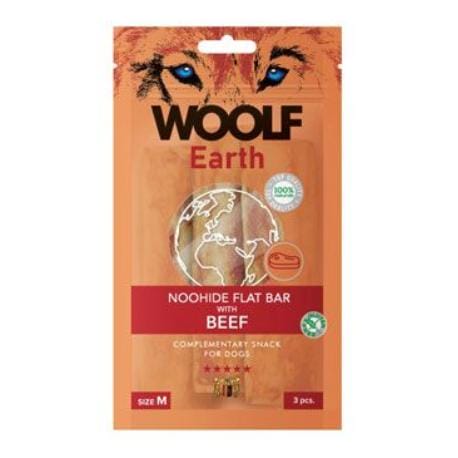 Woolf pochoutka Earth NOOHIDE M Beef 90g