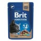 Brit Premium Cat kapsa Liver for Sterilised 100g