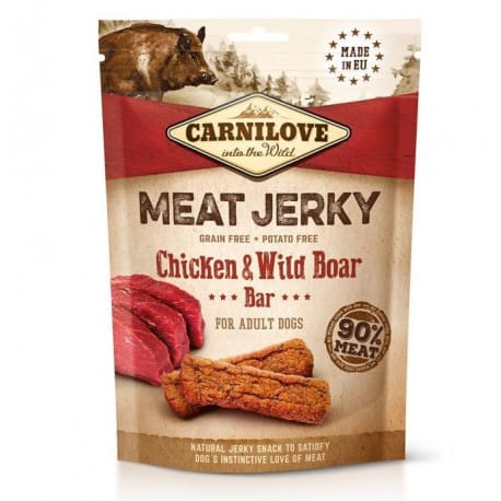 Carnilove Dog Jerky Boar&Chicken Bar 100g