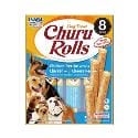 Churu Dog Rolls Chicken with Cheese wraps 8x12g