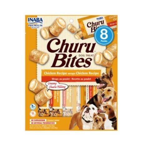 Churu Dog Bites Chicken wraps Chicken 8x12g