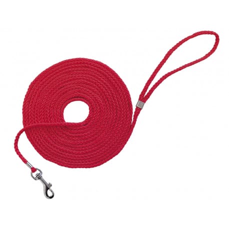 Nobby lanové stopovací vodítko lano červené 15m