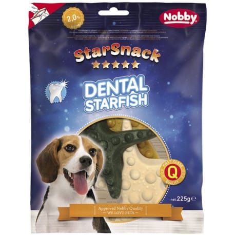 Nobby StarSnack Dental Starfish dentálna hviezdica 12cm / 225g