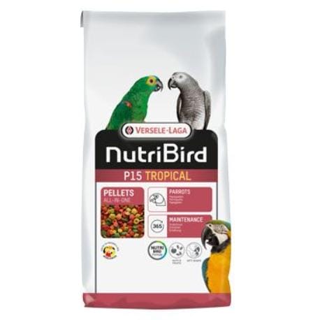 VL Nutribird P15 Tropical pro papoušky 10kg NEW