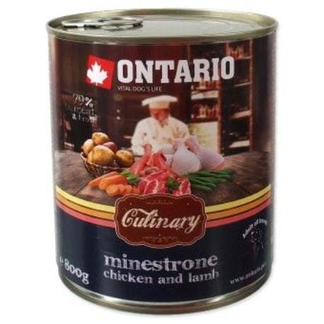 Ontario konz. Culinary Minestrone Chicken&Lamb 800g