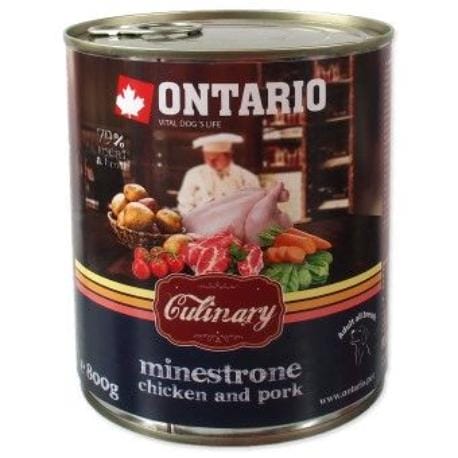 Ontario konz. Culinary Minestrone Chicken&Pork 800g