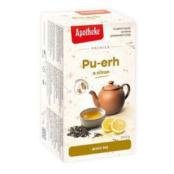 Čaj Apotheke Pu-erh a citrón 20sacc