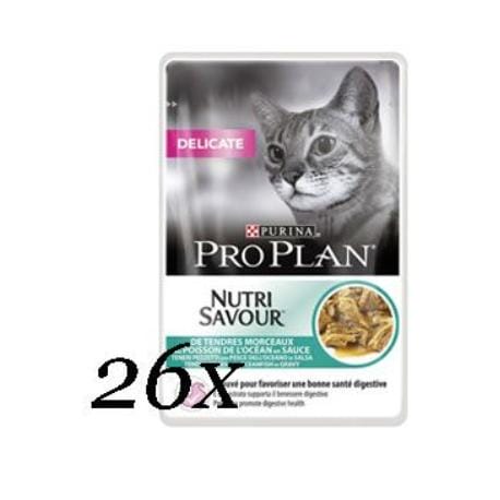 ProPlan Cat  kaps. Delicate O.Fisch 26x85g