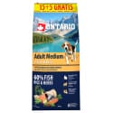 ONTARIO Dog Adult Medium Fish & Rice 15kg