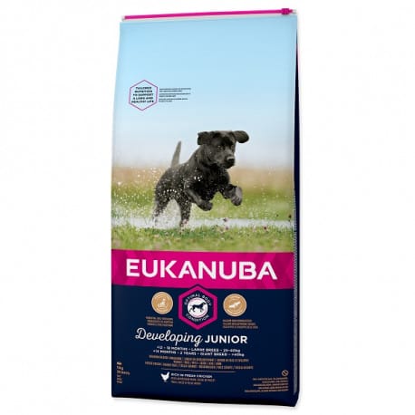 Eukanuba Dog Junior L&XL Chicken 15kg