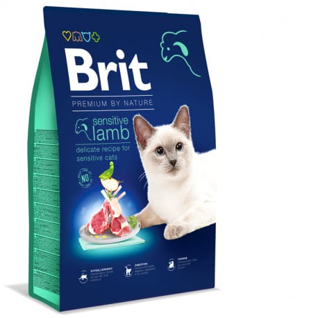 Brit Premium Cat by Nature Sensitive Lamb 800g