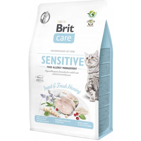 Brit Care Cat GF Insect. Food Allergy Management 2kg