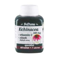 Echinacea 100mg+vit.C+zinek 67tbl MedPharma