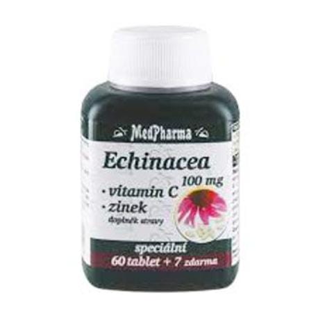 Echinacea 100mg+vit.C+zinek 67tbl MedPharma