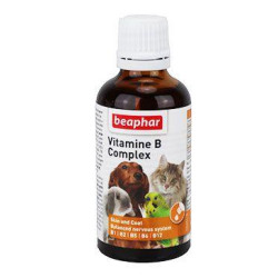 Beaphar Vitamín B Complex pes, mačka, vtáky 50ml