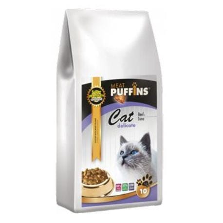 Puffins Cat Delicate Beef&Tuna 10kg