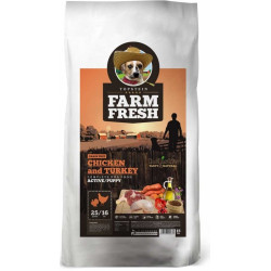 Farm Fresh Chicken and Turkey Active/Puppy GF 15kg