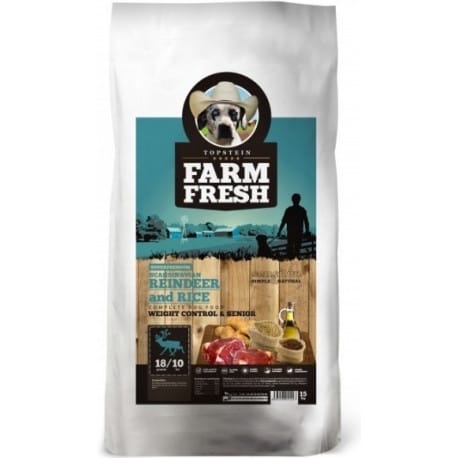 Farm Fresh Scand. Reindeer&Rice Weight C.& Senior 20kg