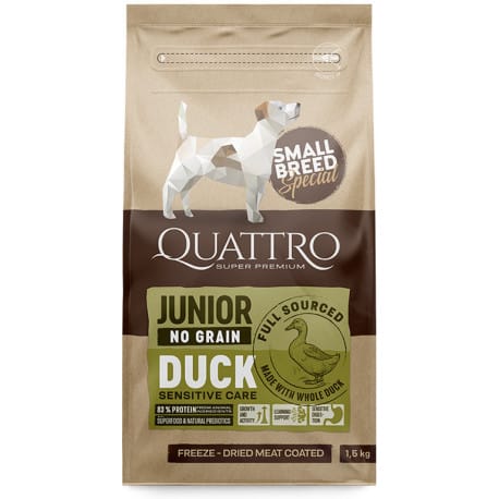 QUATTRO Dog Dry SB Junior Kachna 7kg