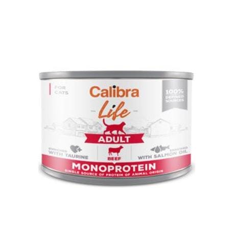 Calibra Cat Life  konz.Adult Beef 200g