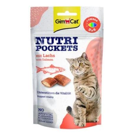 Gimcat Nutri Pockets s lososem  60 g